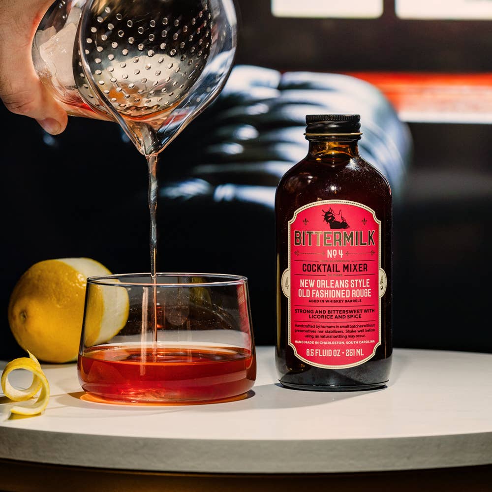 Bittermilk Bottling Co. - Bittermilk No.4 - New Orleans Style Old Fashioned Rouge