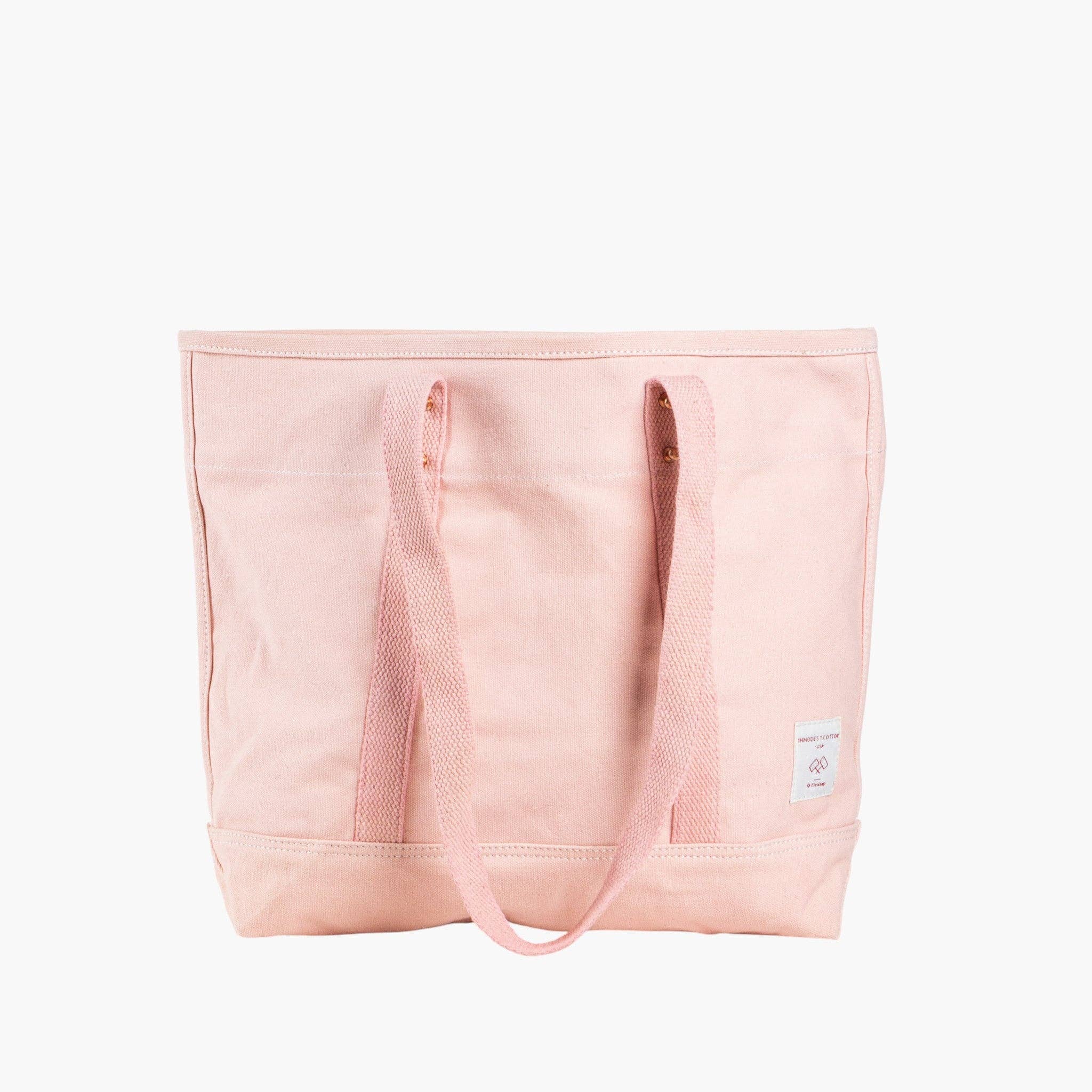 IMMODEST COTTON - Small East West Tote | Bubblegum