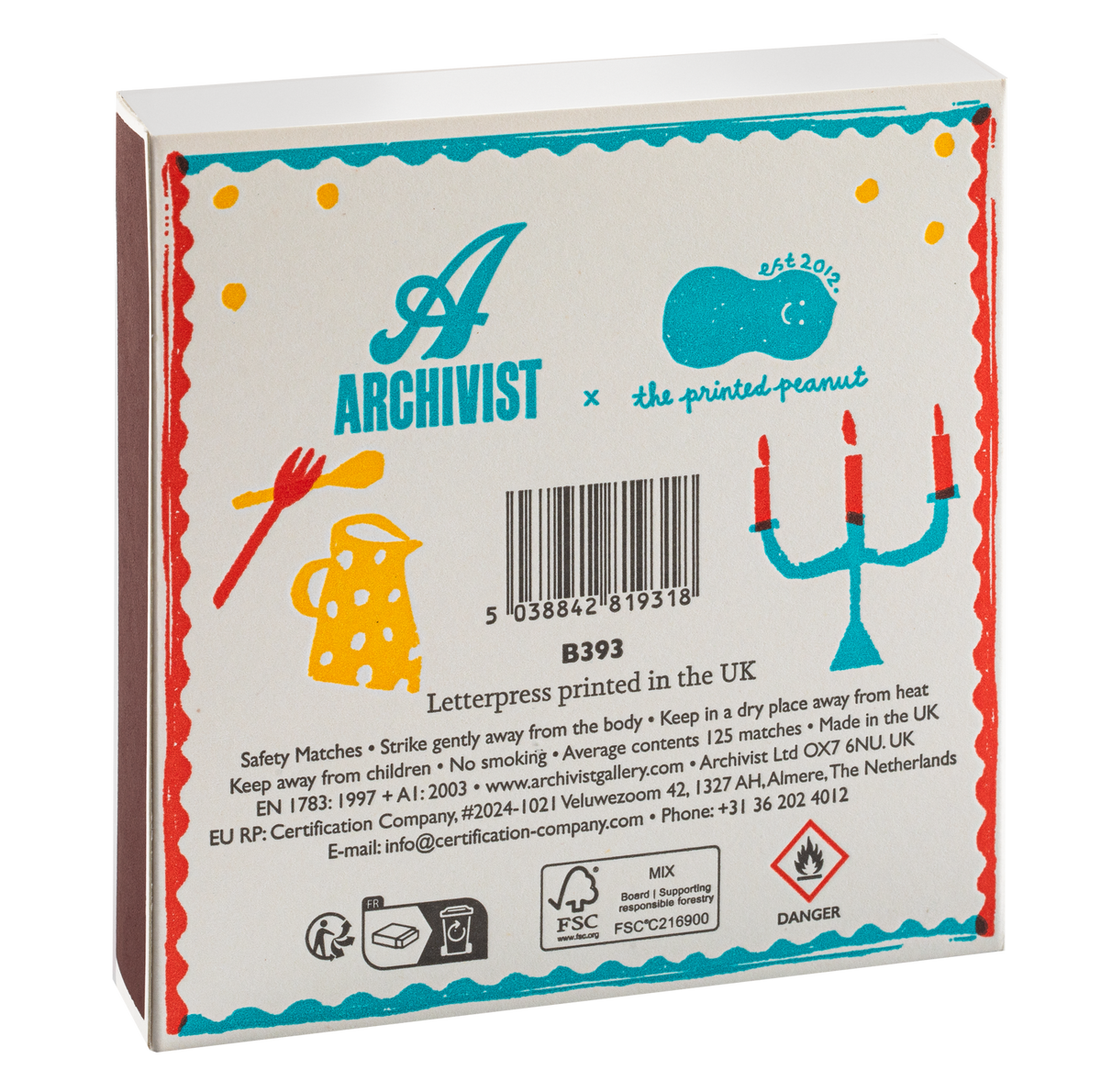 Archivist Keepsake Matchbox - Picnic Party