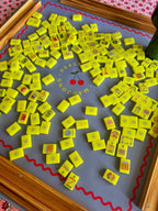 Peace Love Mahjong - Mod Tiles  | Chartreuse