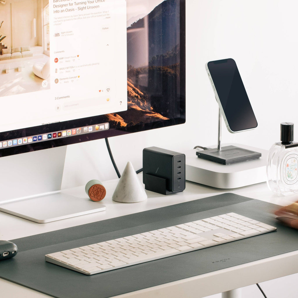 Native Union Paris - Desk Mat: Black / Kraft
