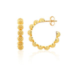 Capucine De Wulf Berry Icon Small Hoop Earrings - Gold