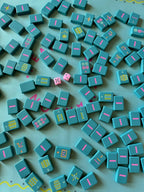 Peace Love Mahjong - OG Mahj Tiles | Totally Teal