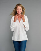 Claridge + King - The Annie Shirt in Crisp White: S