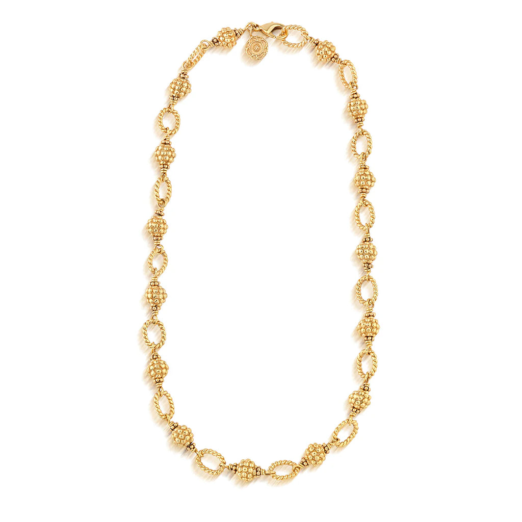 Capucine De Wulf Berry & Bead Chain, 18" - Gold