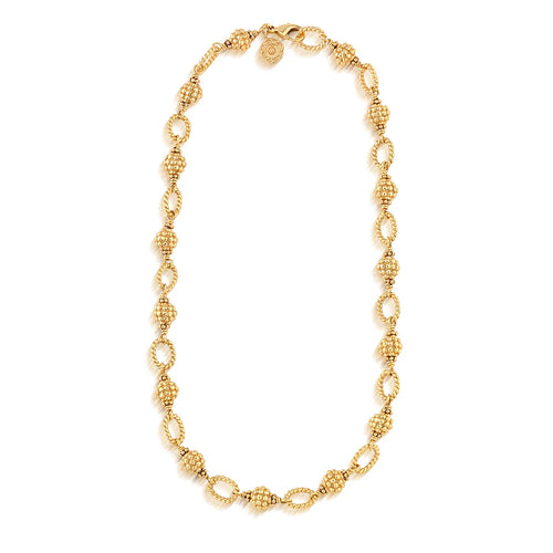 Capucine De Wulf Berry & Bead Chain, 18" - Gold