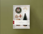 Miniette - Mini & Bright Holiday Set: Festive Miniature Dollhouse Decor