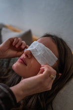 Load image into Gallery viewer, Madison + Green - Close Your Eyes - On the Bed
