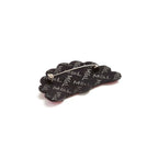 Macon & Lesquoy - Hand embroidered brooch - Peacock