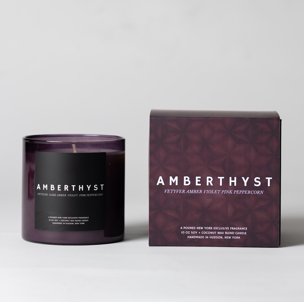Poured New York - AMBERTHYST | 10oz Candle