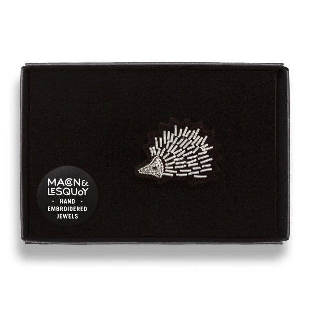 Macon & Lesquoy - Brooch - Hedgehog