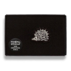 Macon & Lesquoy - Brooch - Hedgehog