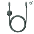 Native Union Paris - Anchor Cable 240W (USB-C to USB-C): Slate Green