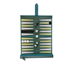 Throwing Doubles - Travel Backgammon Board - Lisbon
