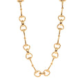 Capucine De Wulf Equestrian Snaffle Bit Chain Necklace - Gold