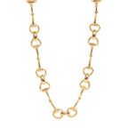 Capucine De Wulf Equestrian Snaffle Bit Chain Necklace - Gold