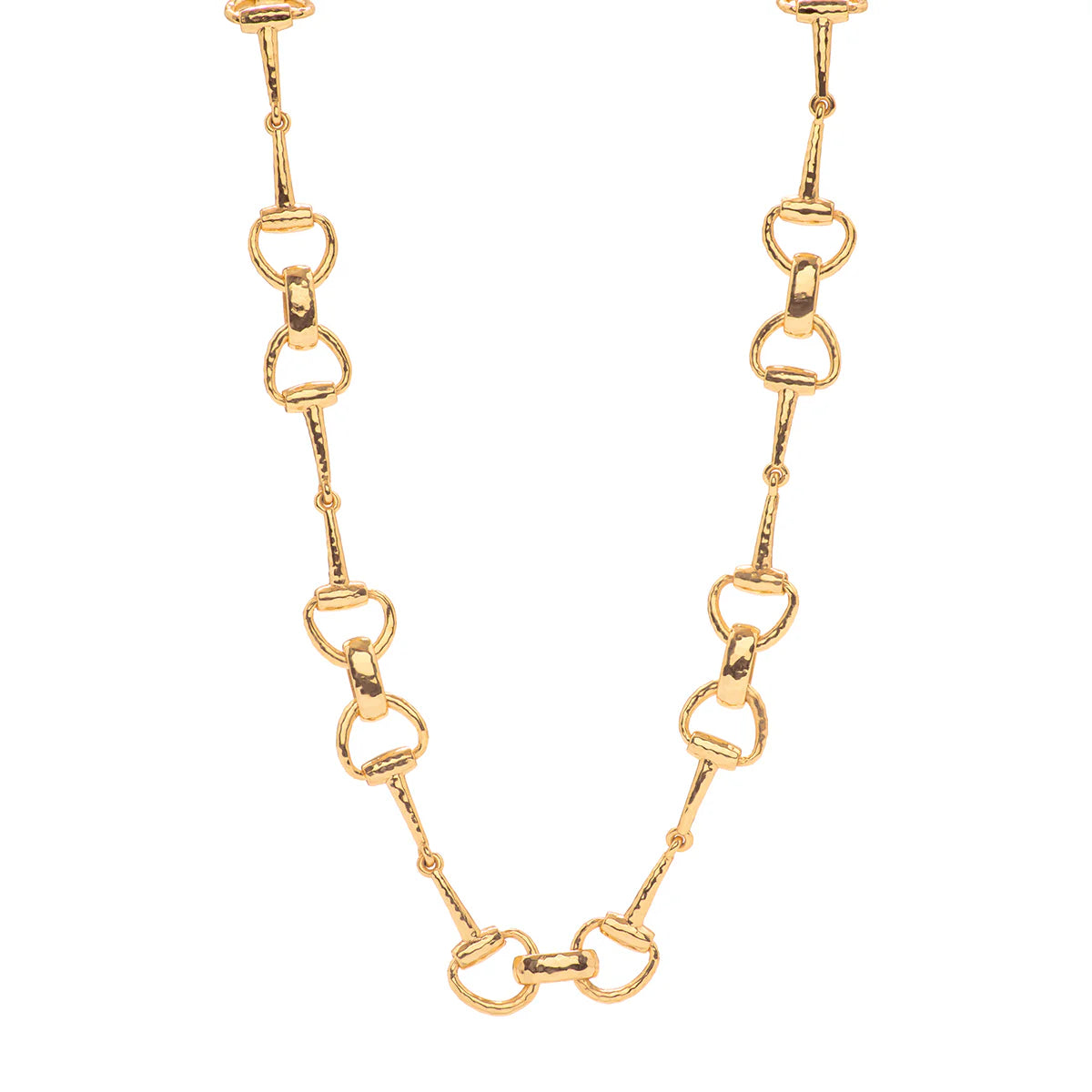 Capucine De Wulf Equestrian Snaffle Bit Chain Necklace - Gold