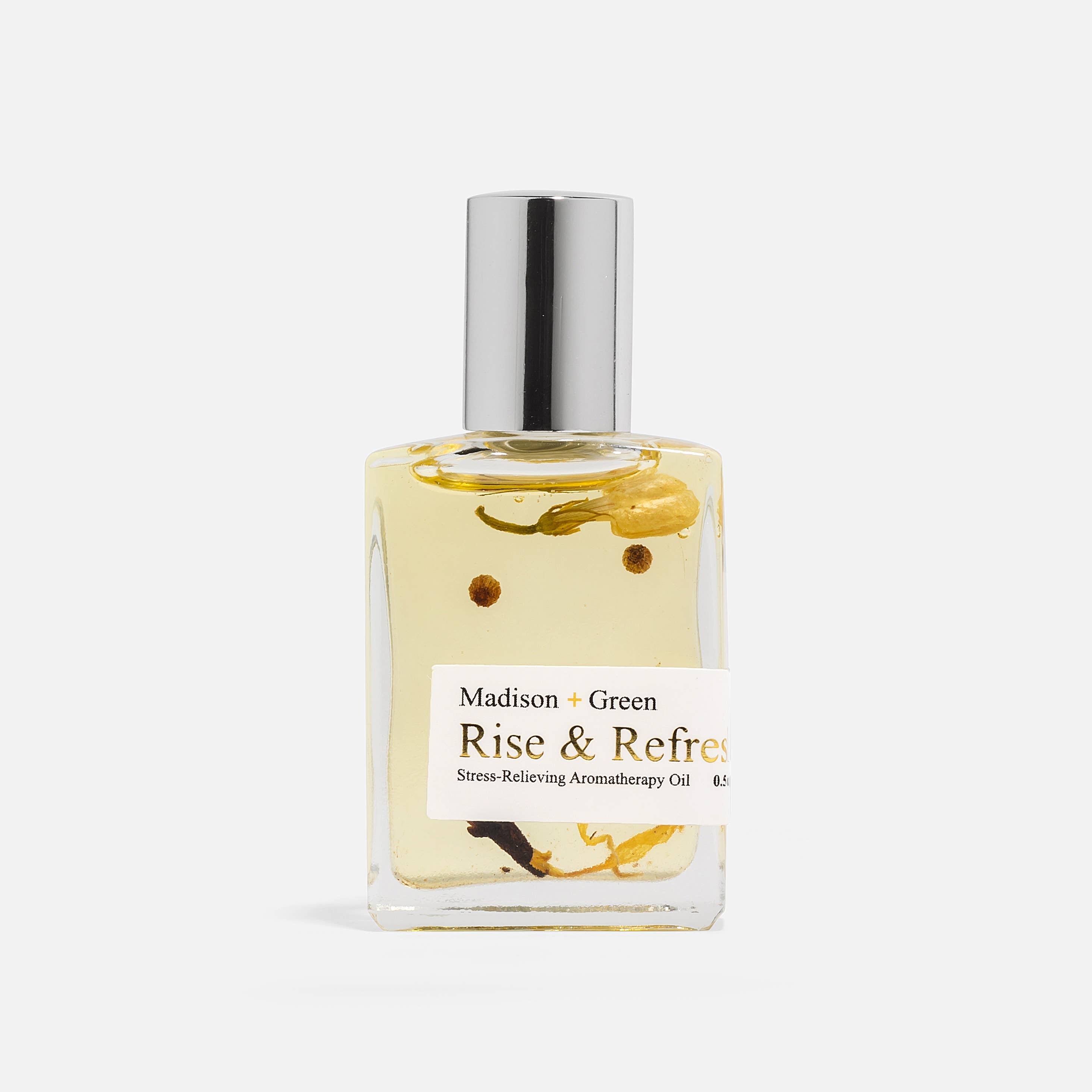 Madison + Green - "Rise & Refresh" - Aromatherapy Body Oil: Mini Traveler *