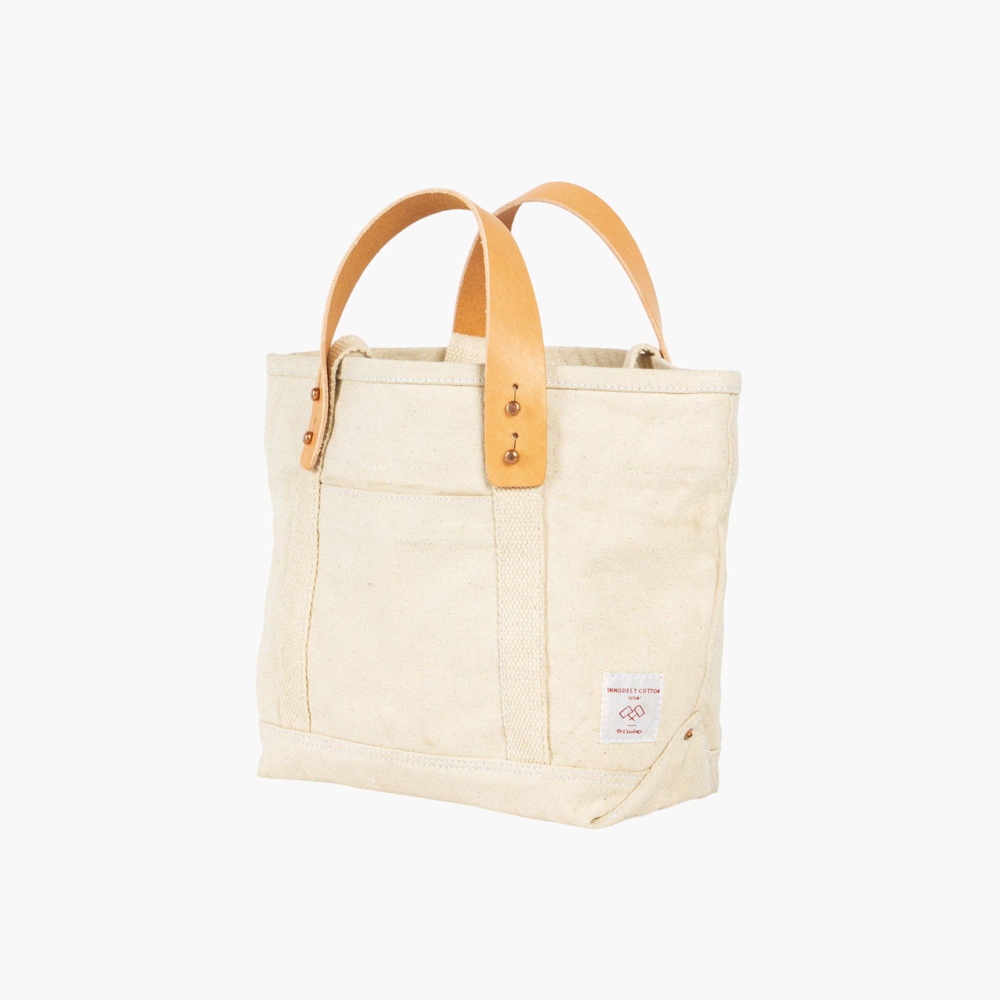IMMODEST COTTON - Lunch Tote | Natural