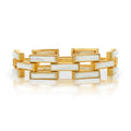 Capucine De Wulf Pathway Link Bracelet - Mother of Pearl