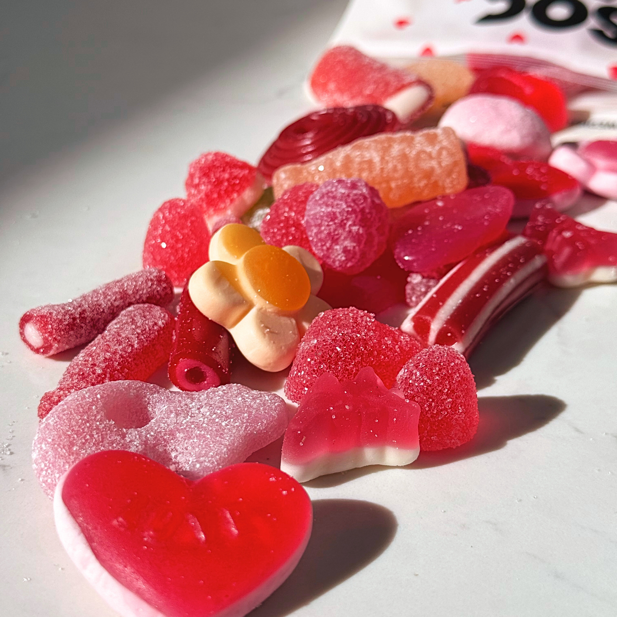 Sockerbit - Love Gummy Mix Swedish Candy Bag - 8 oz