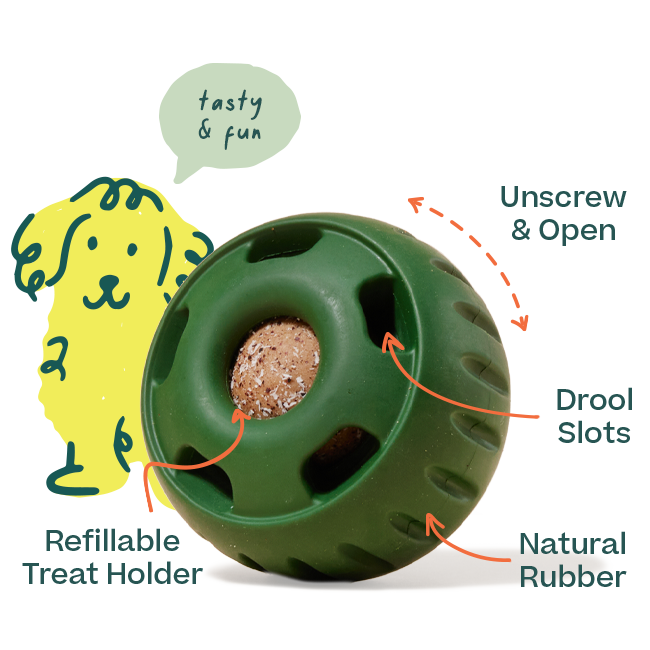Woof - The Pupsicle - Moss Green: Large