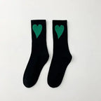 Yaya's Luxe Wholesale - Women's Socks with Hearts: Yellow