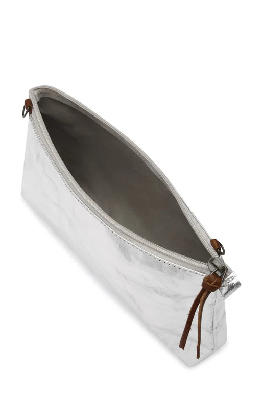 Uashmama La Busta Crossbody Bag Large - Silver