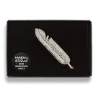 Macon & Lesquoy - Brooch - Small Silver Feather