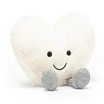 Load image into Gallery viewer, Jellycat Amuseable Cream Heart - Small
