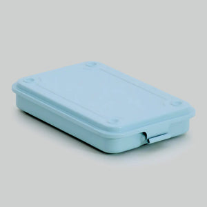 Toyo Steel Toolbox T-152 Steel Stackable Storage Box |Glacier