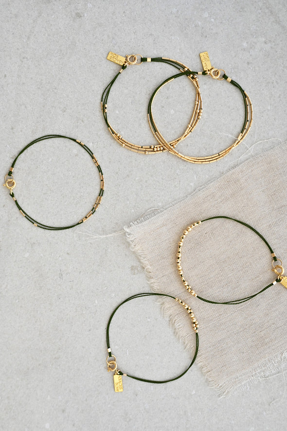 Abacus Row Leo Minor Bracelet - Fawn / 6.5"