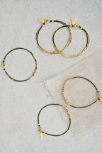 Abacus Row Leo Minor Bracelet - Fawn / 6.5"