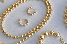 Load image into Gallery viewer, Abacus Row Moon Sun Necklace - Long
