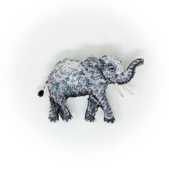 Trovelore African Forest Elephant Brooch