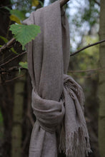 Load image into Gallery viewer, Oats &amp; Rice Airy Cashmere Wrap | Beige

