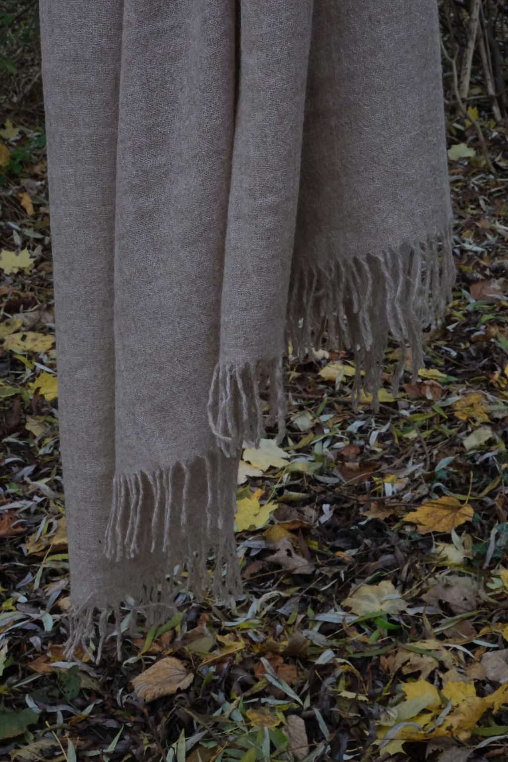 Oats & Rice Airy Cashmere Wrap | Beige