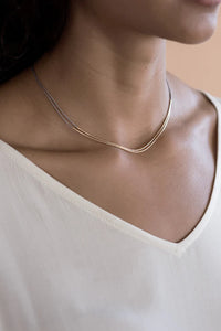 Abacus Row Andromeda Necklace - Clay