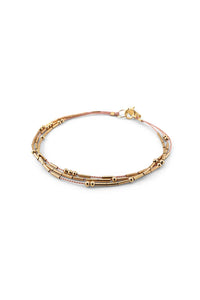 Abacus Row Ara Bracelet - Blush / 6.5"