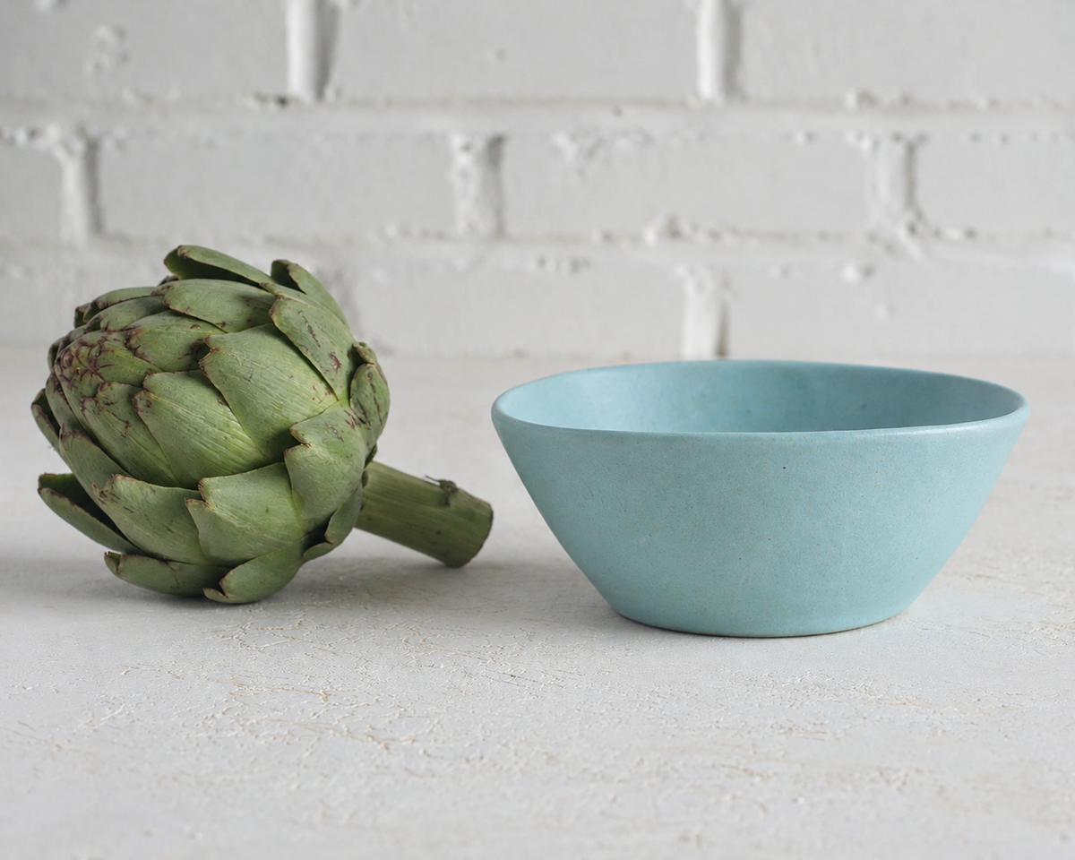 Haand Sharing Bowl - Ripple | 8 in + 38 oz - Robin's Egg