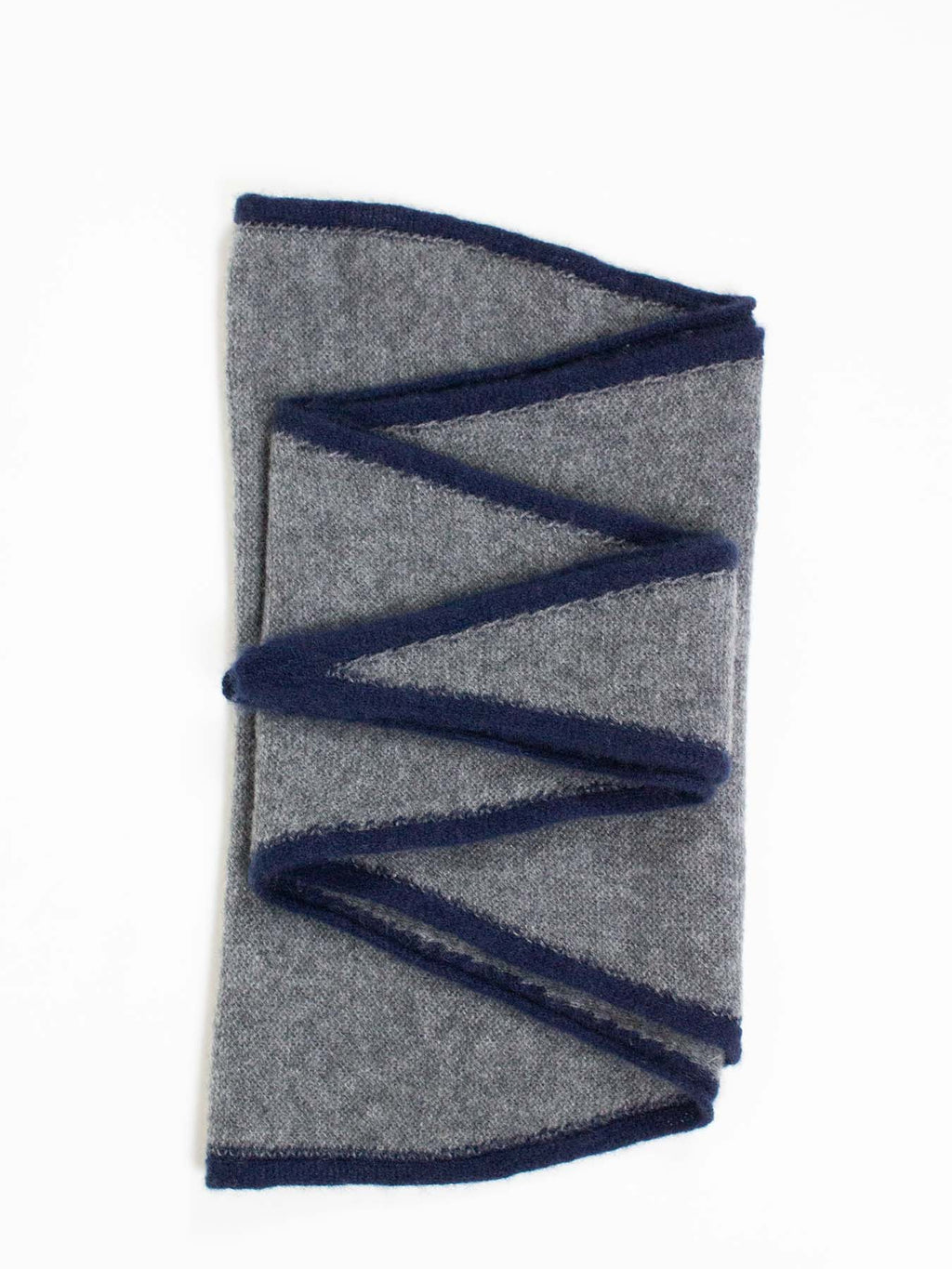 Oats & Rice Austen Spindle-shaped Cashmere Scarf | Grey