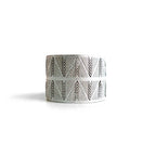 Oropopo Chevron Bracelet | Silver