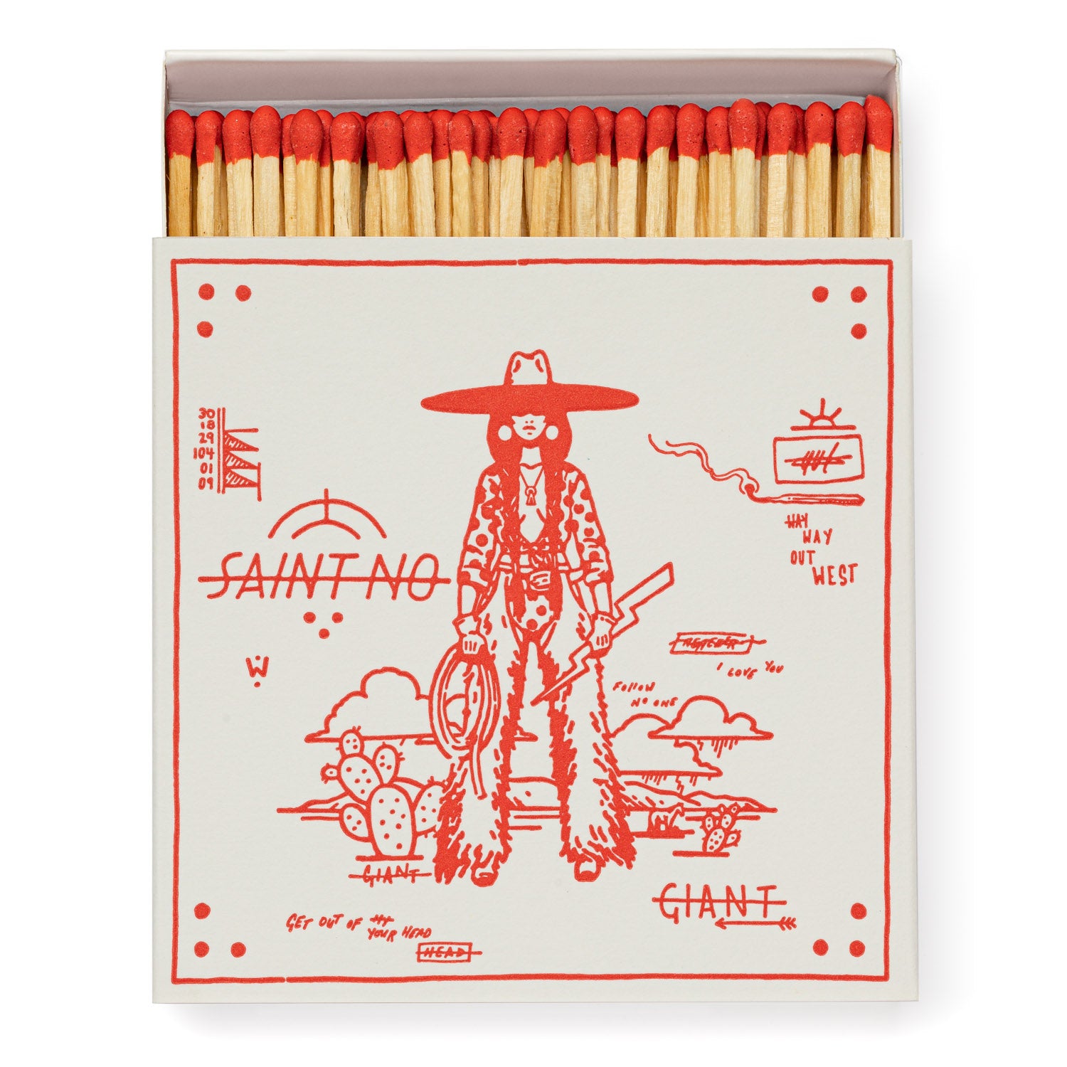 Archivist Matches - Lightening Bolt