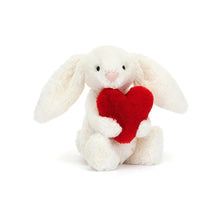 Load image into Gallery viewer, Jellycat Bashful Red Love Heart Bunny - Little
