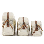 Uashmama Cosmetic Bag Beauty Case Medium - Platino