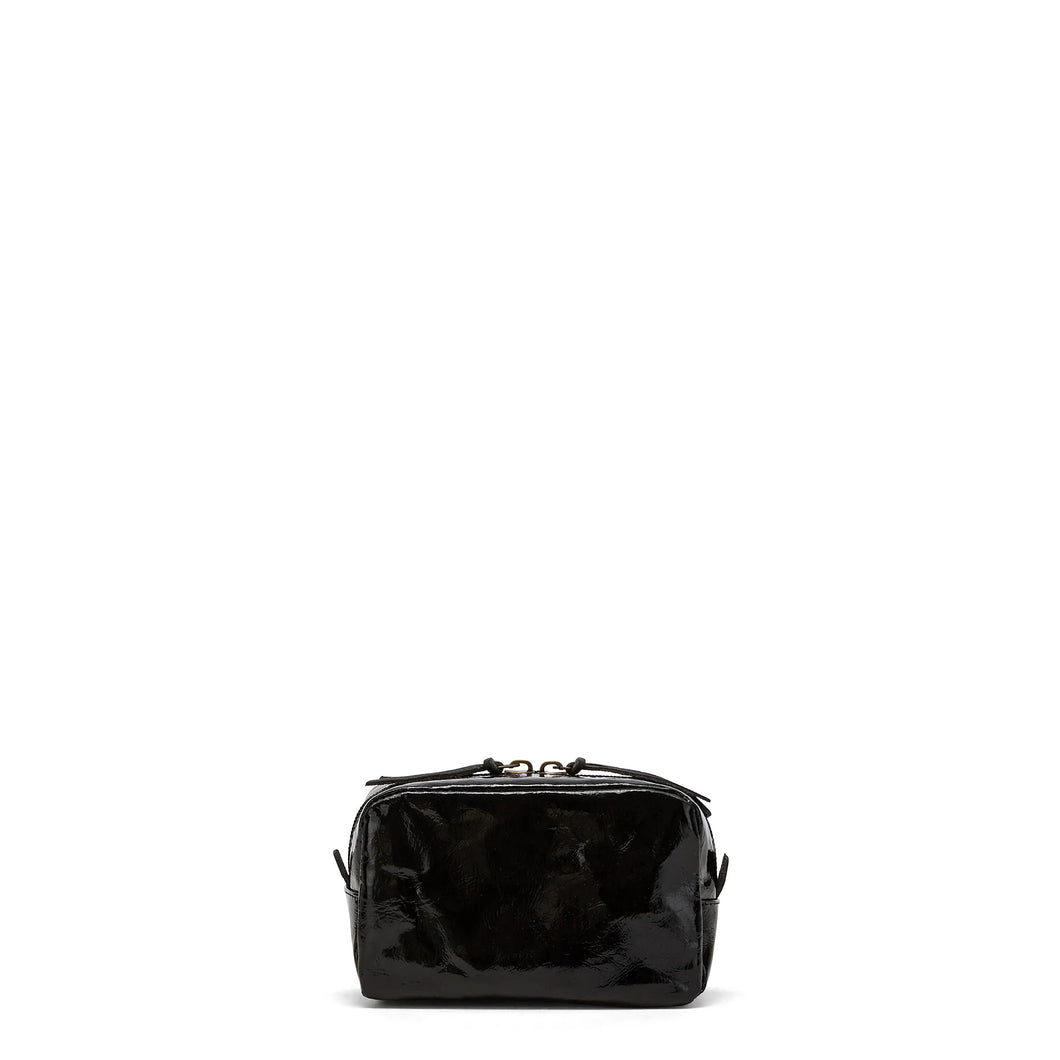 Uashmama Cosmetic Bag Beauty Case Small - Glossy Black