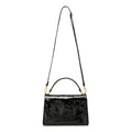 Uashmama Bon-Bon Crossbody Bag Large - Metallic Black