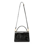 Uashmama Bon-Bon Crossbody Bag Large - Metallic Black