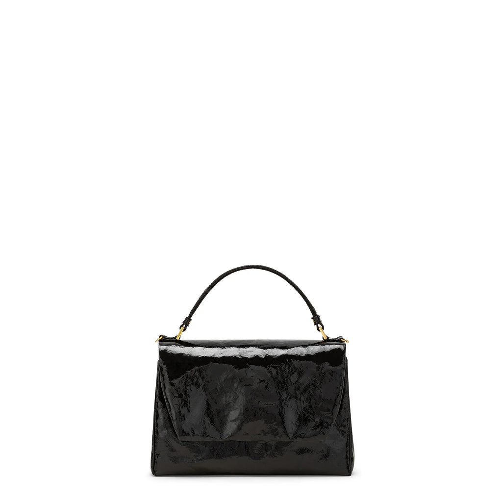 Uashmama Bon-Bon Crossbody Bag Large - Metallic Black