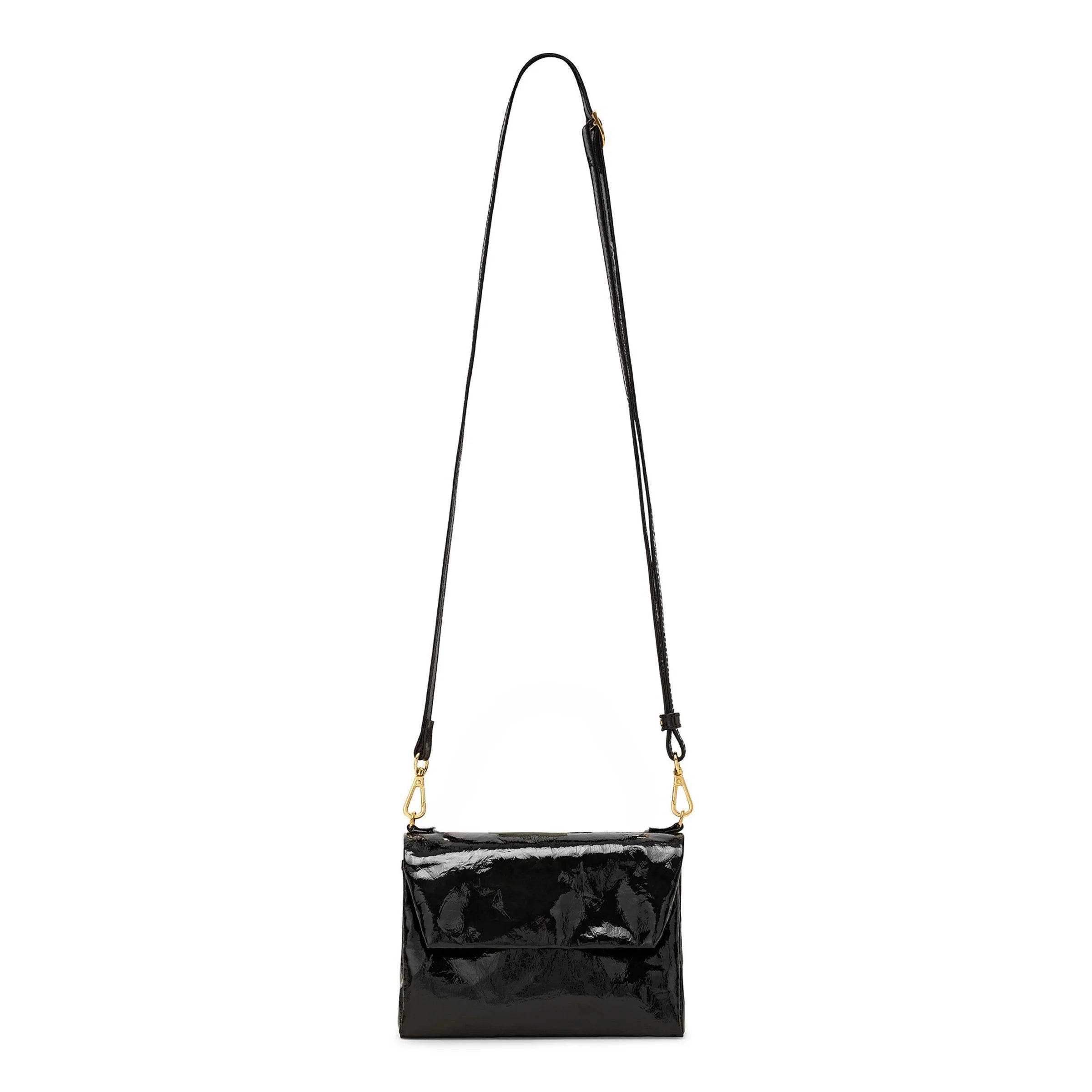 Uashmama Bon-Bon Crossbody Bag Small - Metallic Black
